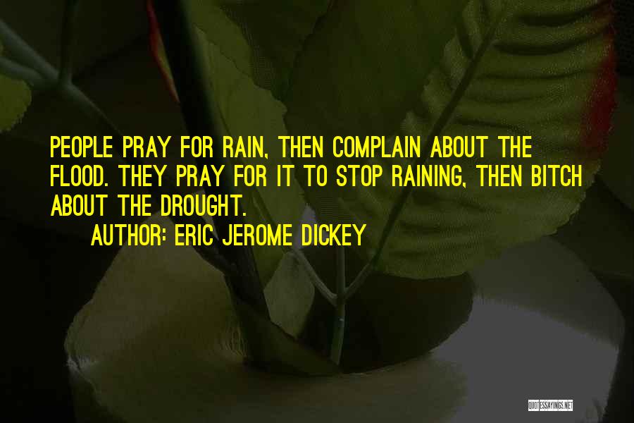 Flood And Rain Quotes By Eric Jerome Dickey