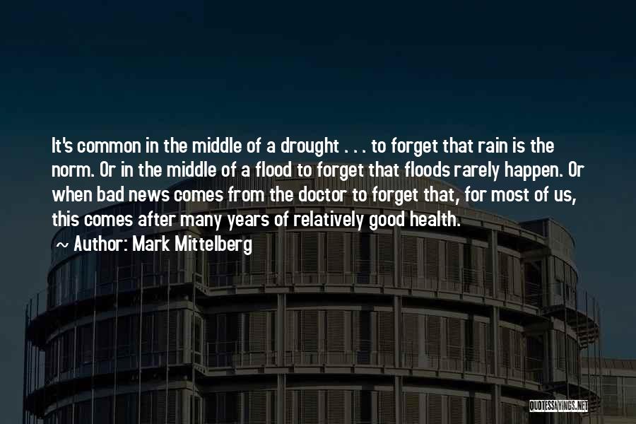Flood And Rain Quotes By Mark Mittelberg