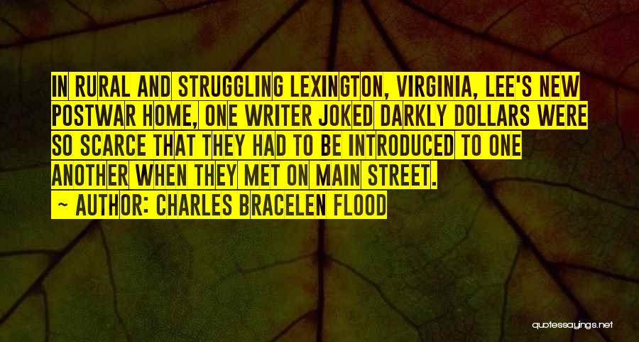 Flood Quotes By Charles Bracelen Flood