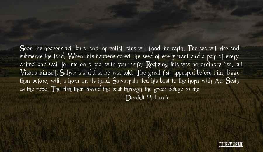 Flood Waters Quotes By Devdutt Pattanaik