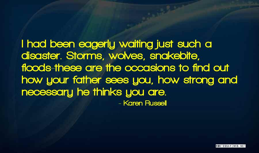 Floods Disaster Quotes By Karen Russell Floods Disaster Quotes By Karen Russell