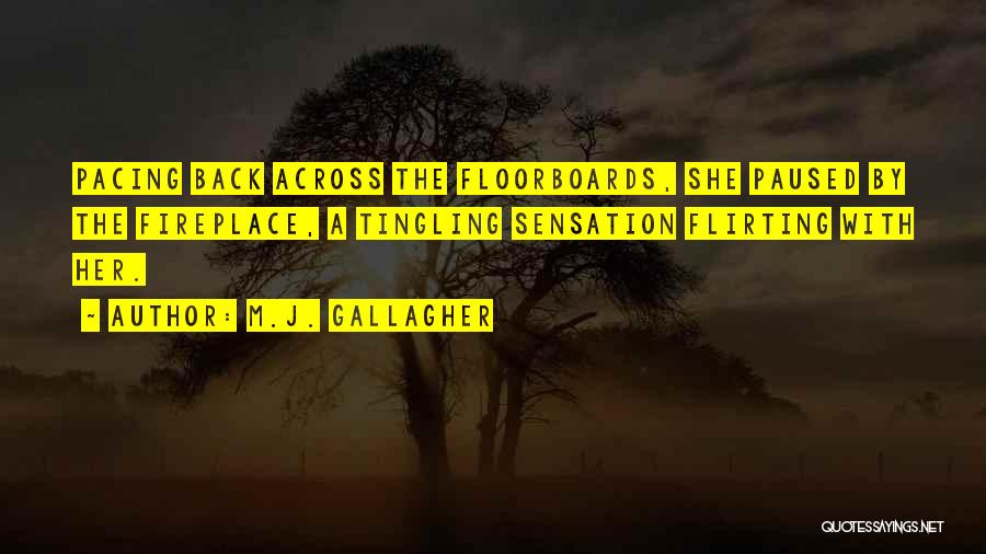 Floorboards Quotes By M.J. Gallagher