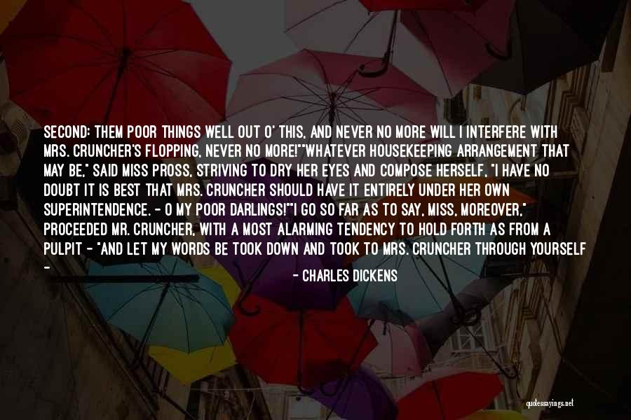 Flopping Quotes By Charles Dickens