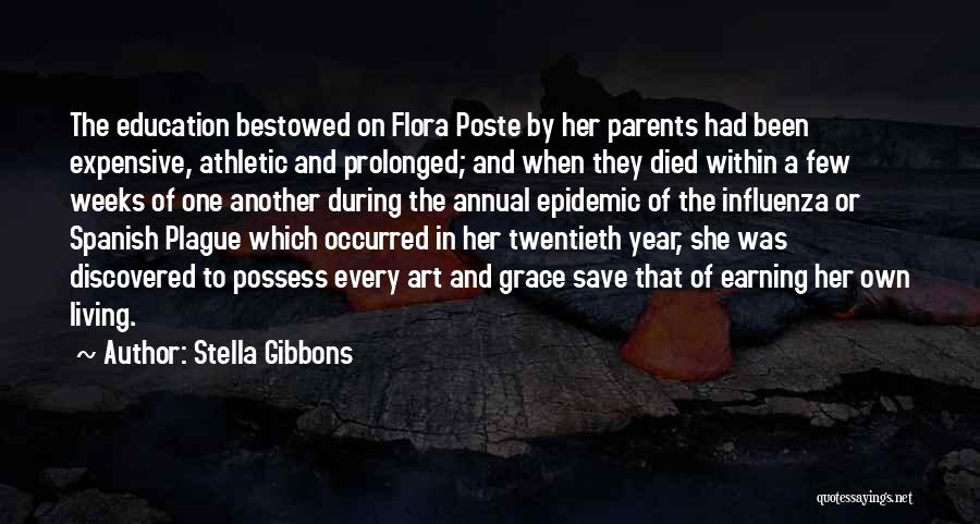 Flora Poste Quotes By Stella Gibbons
