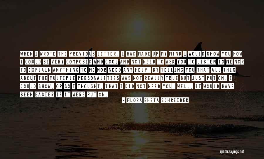 Flora Rheta Schreiber Quotes 1199470 Flora Rheta Schreiber Quotes 1199470