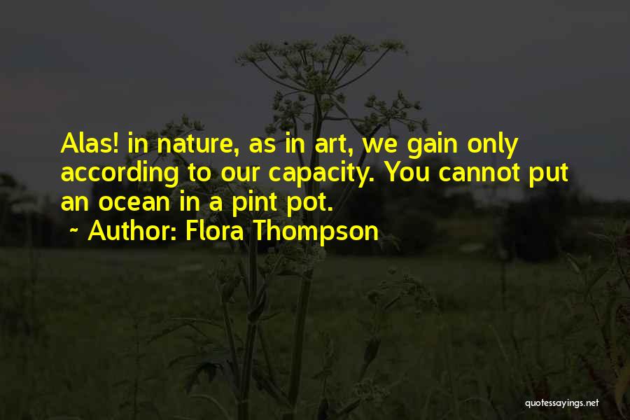 Flora Thompson Quotes 1502802