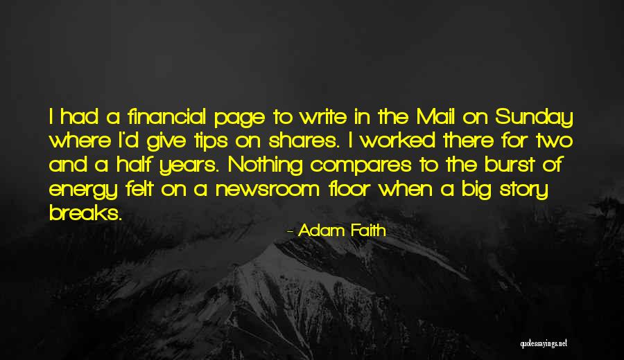 Flordeliz Cerda Quotes By Adam Faith Flordeliz Cerda Quotes By Adam Faith
