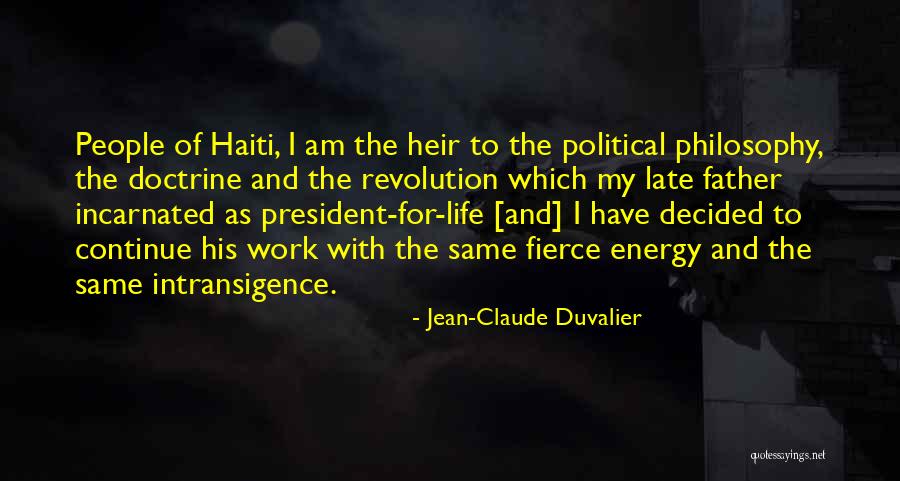 Florean Quotes By Jean-Claude Duvalier Florean Quotes By Jean-Claude Duvalier