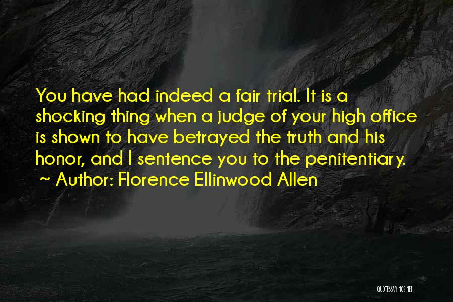 Florence Ellinwood Allen Quotes 1584665