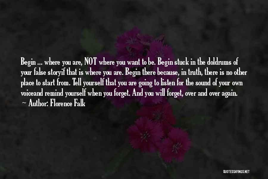 Florence Falk Quotes 1760247