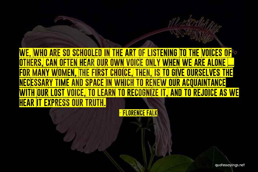 Florence Falk Quotes 2019386 Florence Falk Quotes 2019386
