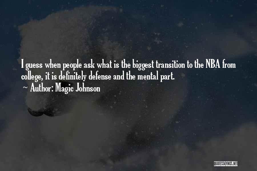 Florence Johnston Quotes By Magic Johnson