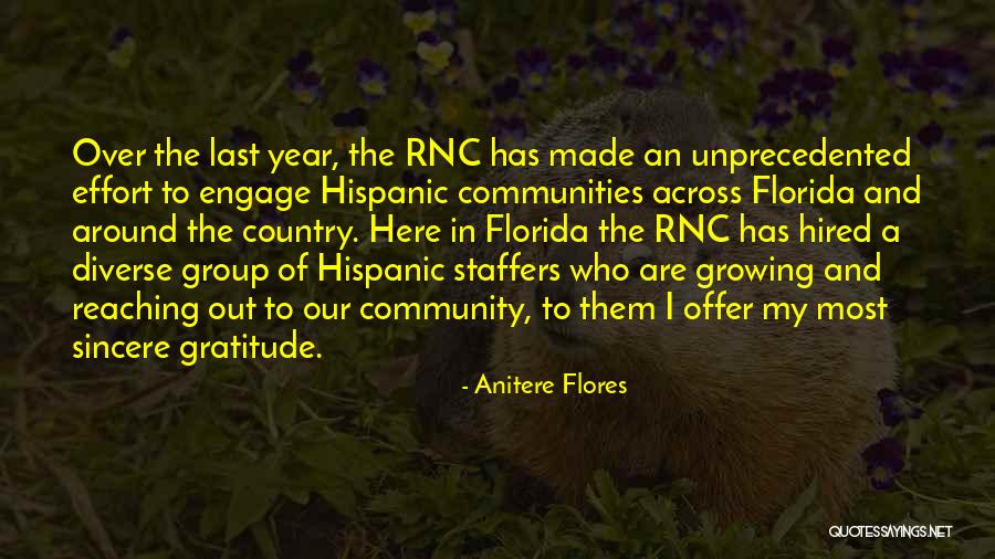 Flores Quotes By Anitere Flores