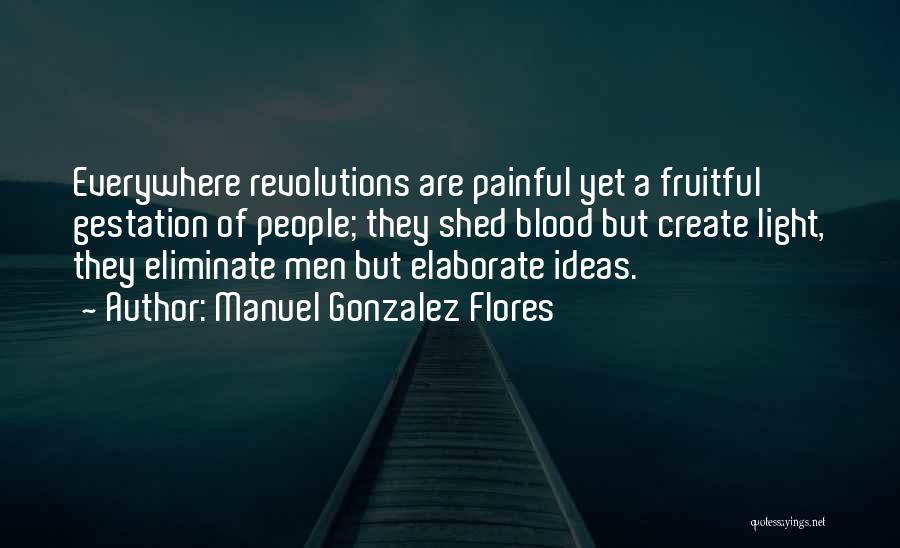 Flores Quotes By Manuel Gonzalez Flores