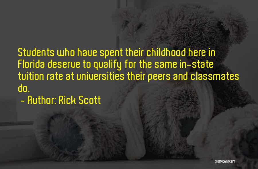 Florida State Quotes By Rick Scott