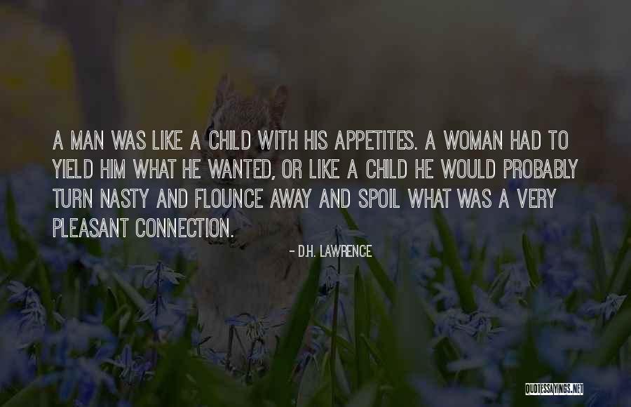 Flounce Quotes By D.H. Lawrence