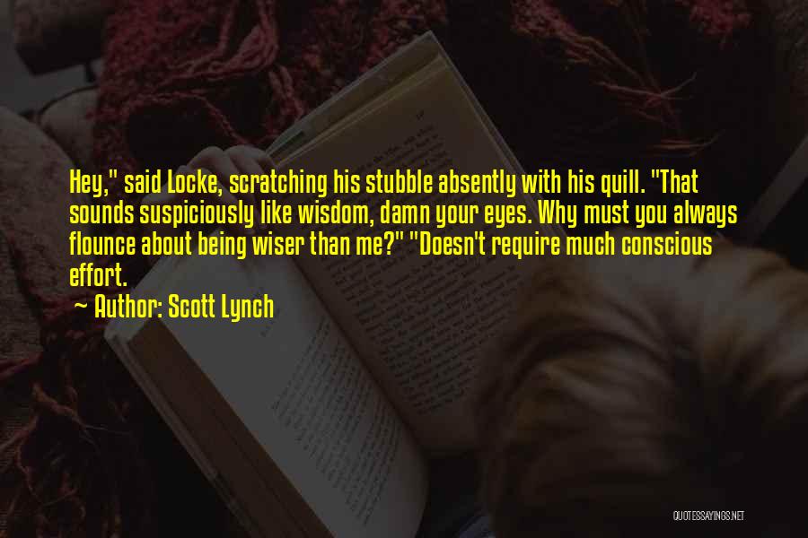 Flounce Quotes By Scott Lynch