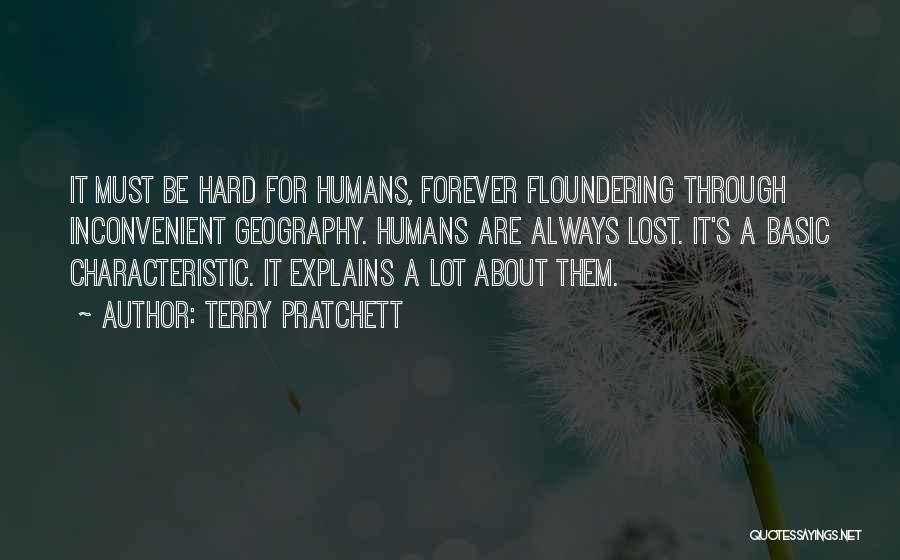 Floundering Versus Quotes By Terry Pratchett