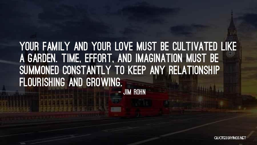 Flourishing Love Quotes By Jim Rohn