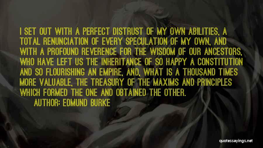 Flourishing Quotes By Edmund Burke