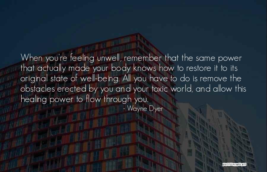 Flow State Quotes By Wayne Dyer