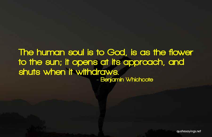 Flower And God Quotes By Benjamin Whichcote Flower And God Quotes By Benjamin Whichcote
