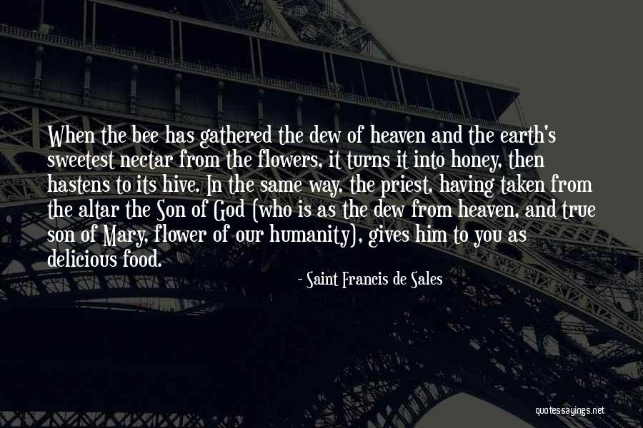 Flower And God Quotes By Saint Francis De Sales Flower And God Quotes By Saint Francis De Sales