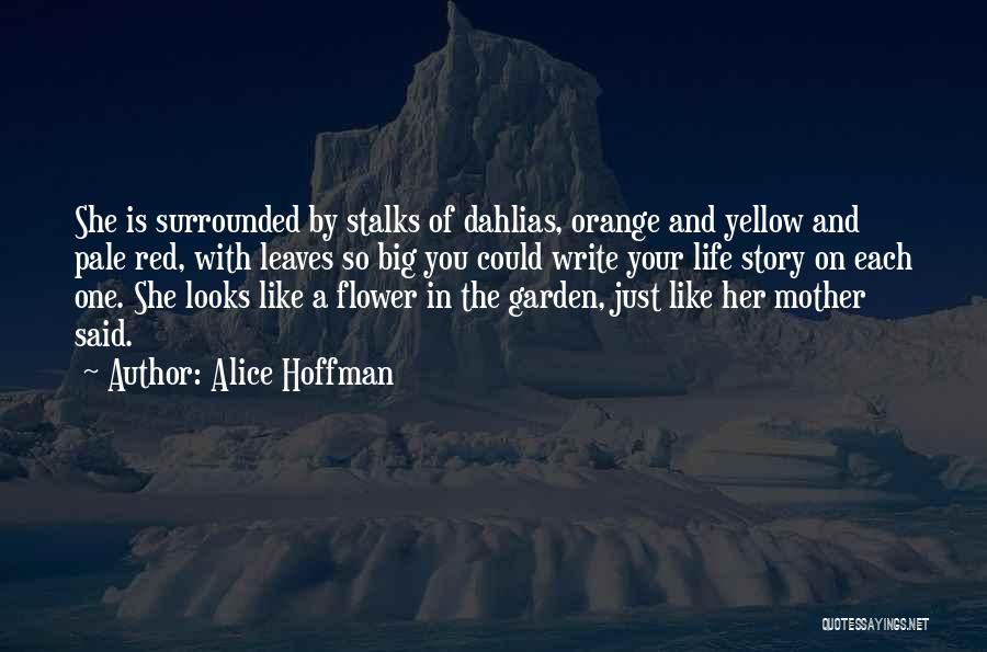 Flower And Leaves Quotes By Alice Hoffman