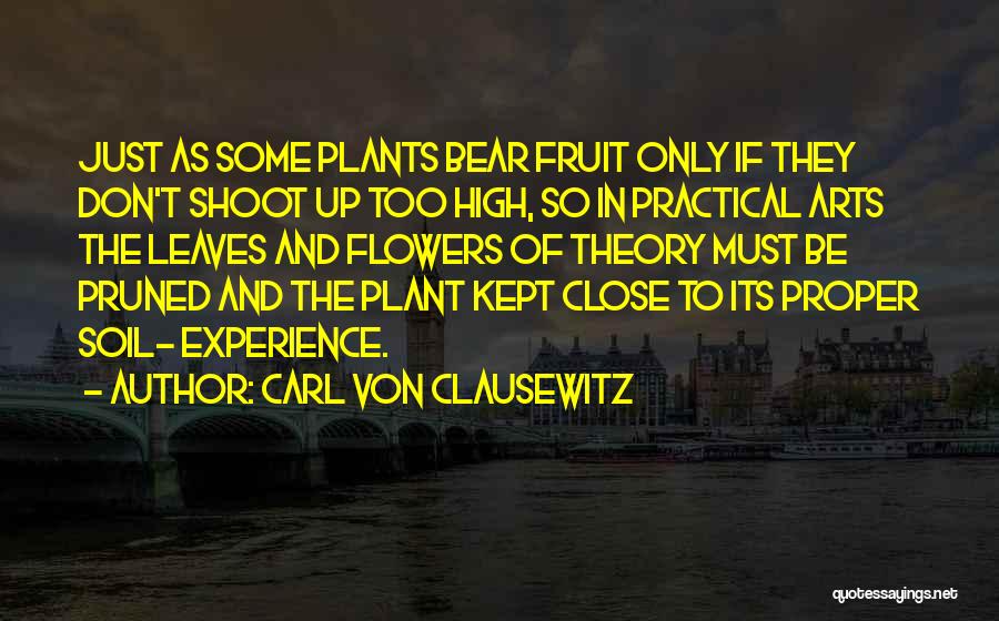 Flower And Leaves Quotes By Carl Von Clausewitz