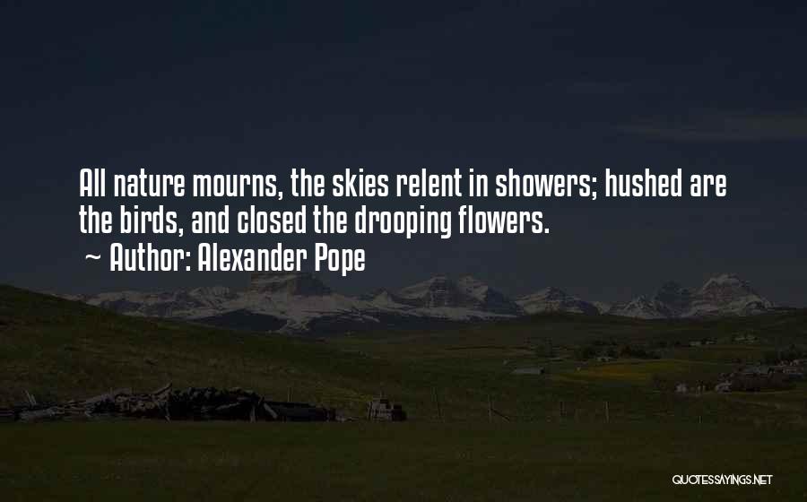 Flower And Rain Quotes By Alexander Pope