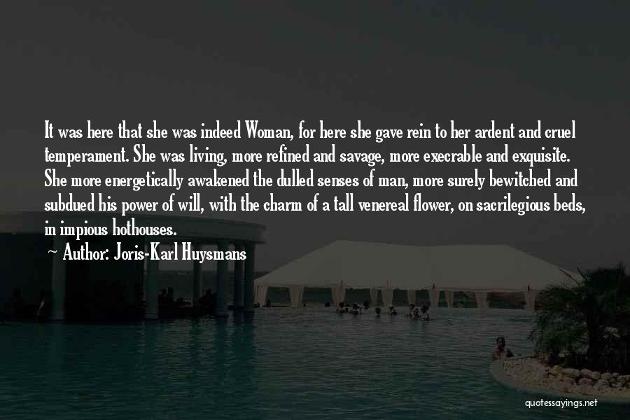 Flower And Woman Quotes By Joris-Karl Huysmans