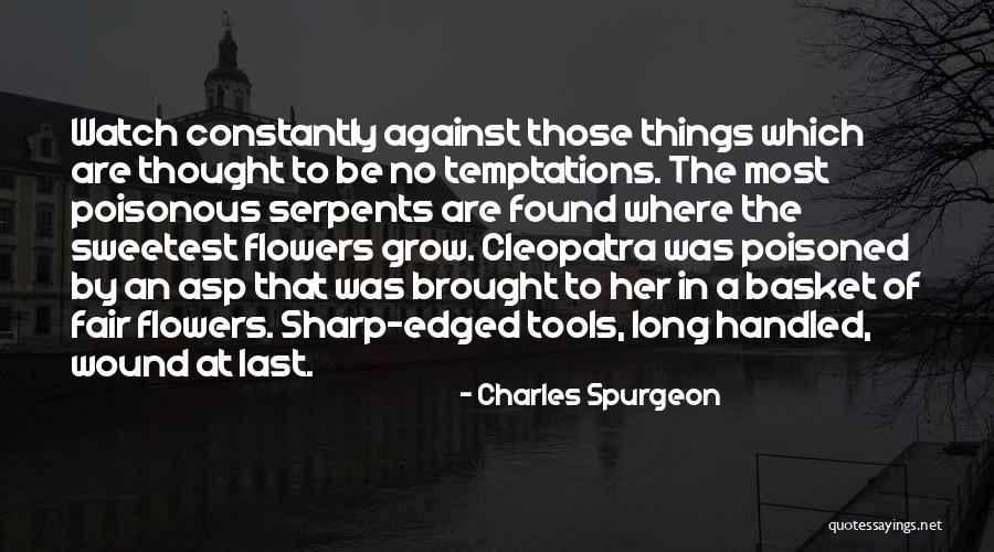 Flower Basket Quotes By Charles Spurgeon