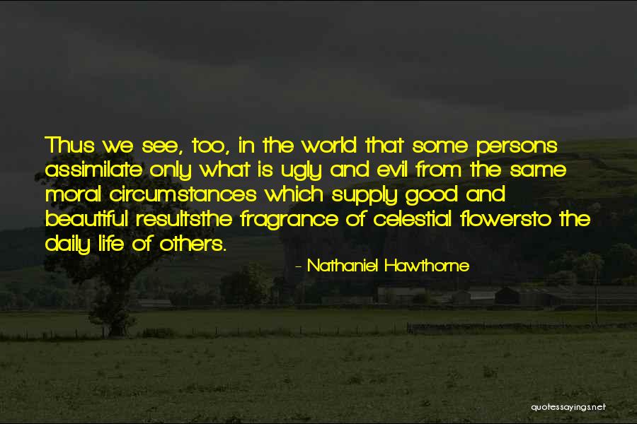 Flower Beautiful Quotes By Nathaniel Hawthorne