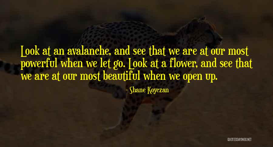 Flower Beautiful Quotes By Shane Koyczan