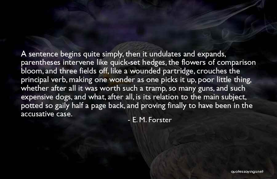 Flower Bloom Quotes By E. M. Forster Flower Bloom Quotes By E. M. Forster
