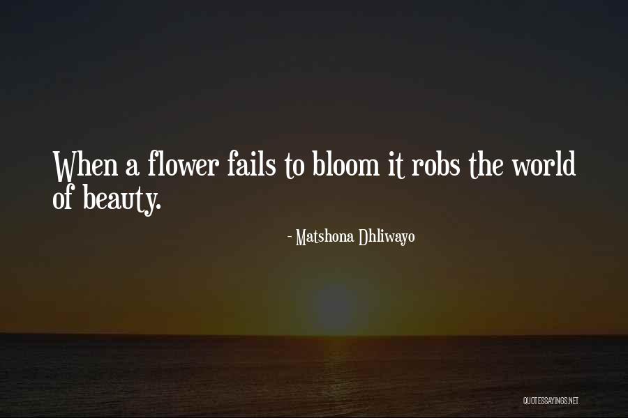 Flower Bloom Quotes By Matshona Dhliwayo Flower Bloom Quotes By Matshona Dhliwayo
