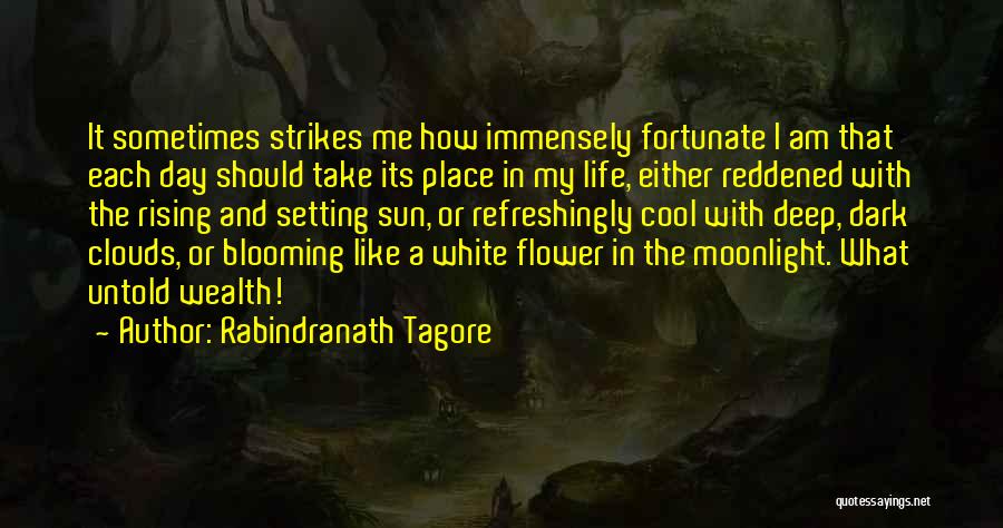 Flower Blooming Life Quotes By Rabindranath Tagore