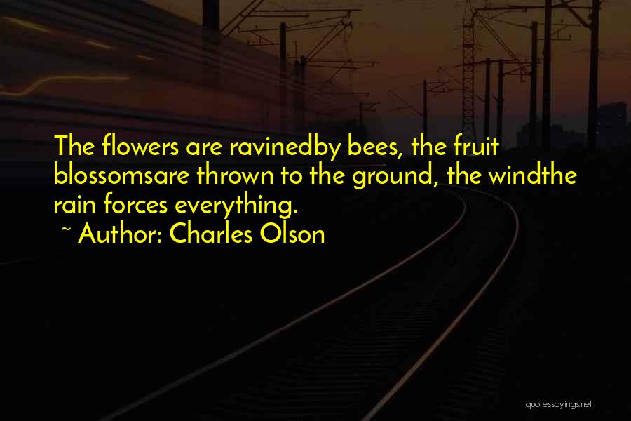 Flower Blossoms Quotes By Charles Olson