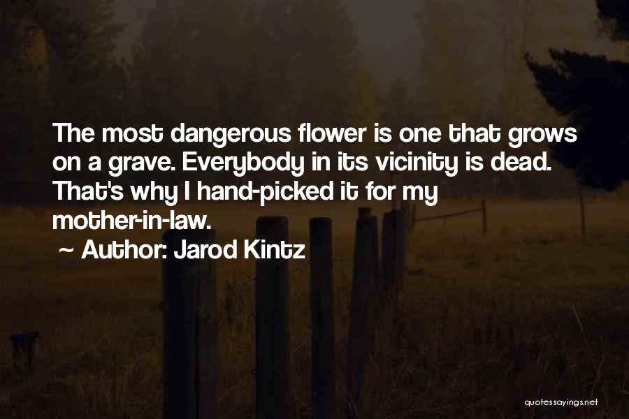 Flower In Hand Quotes By Jarod Kintz