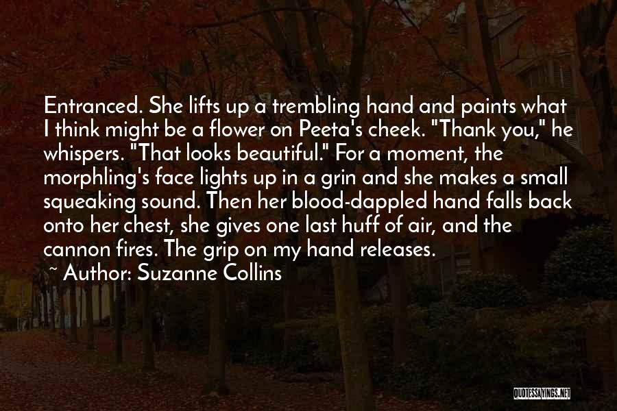 Flower In Hand Quotes By Suzanne Collins