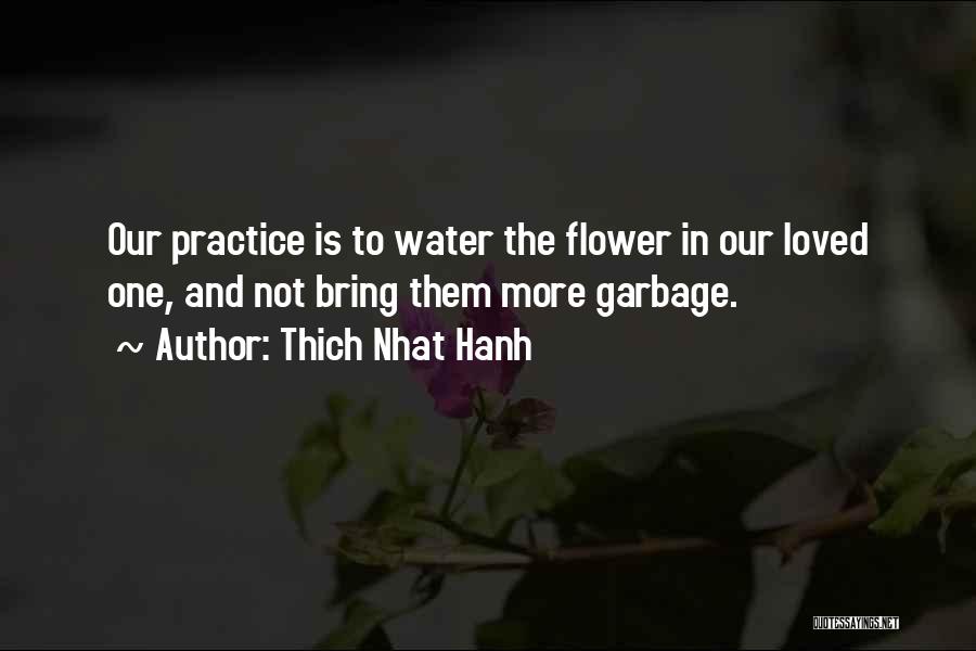 Flower In Water Quotes By Thich Nhat Hanh