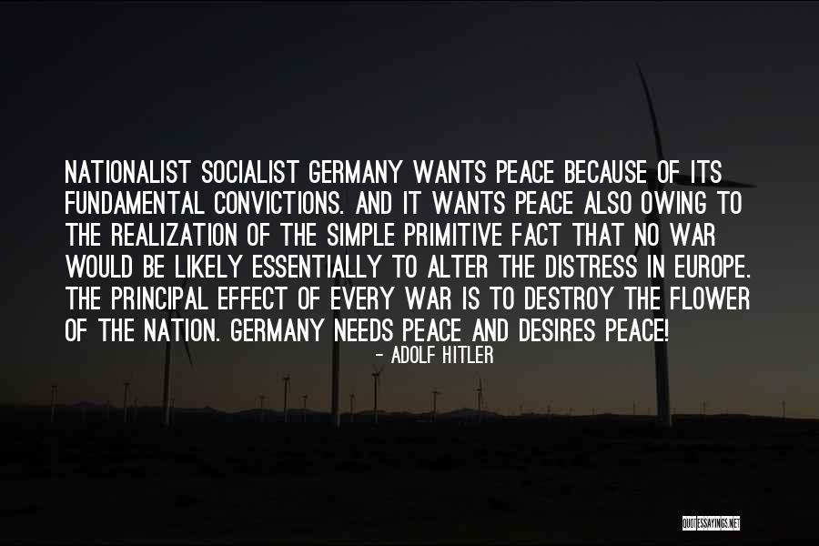 Flower Of Peace Quotes By Adolf Hitler Flower Of Peace Quotes By Adolf Hitler