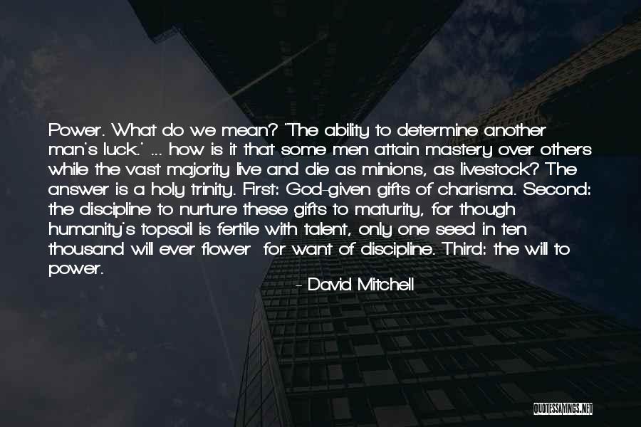 Flower Seed Quotes By David Mitchell Flower Seed Quotes By David Mitchell