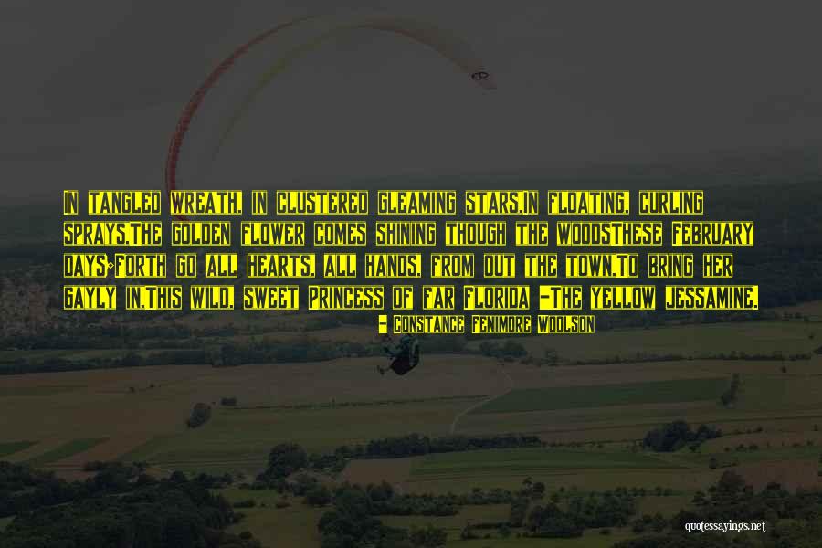 Flower Wreath Quotes By Constance Fenimore Woolson Flower Wreath Quotes By Constance Fenimore Woolson