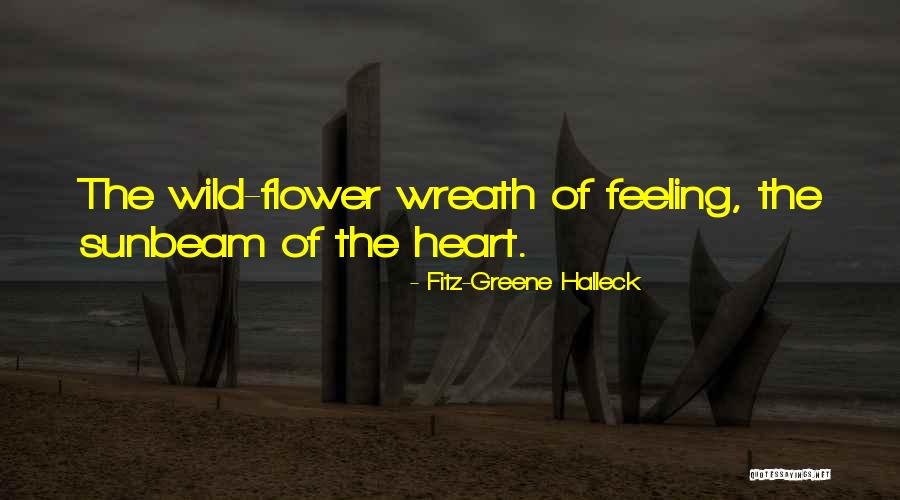 Flower Wreath Quotes By Fitz-Greene Halleck Flower Wreath Quotes By Fitz-Greene Halleck