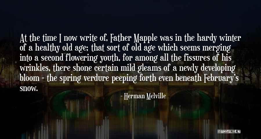 Flowering Quotes By Herman Melville Flowering Quotes By Herman Melville