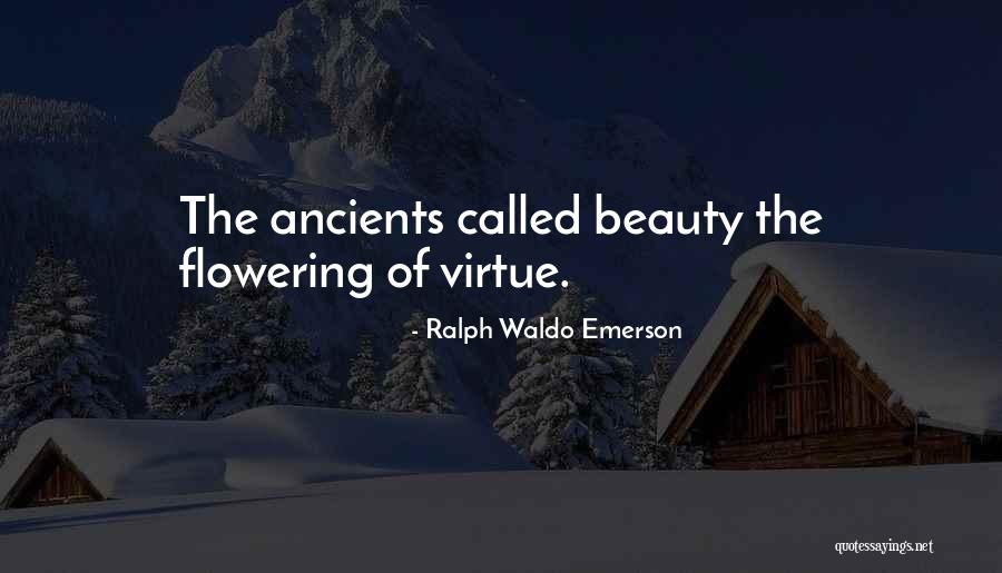 Flowering Quotes By Ralph Waldo Emerson