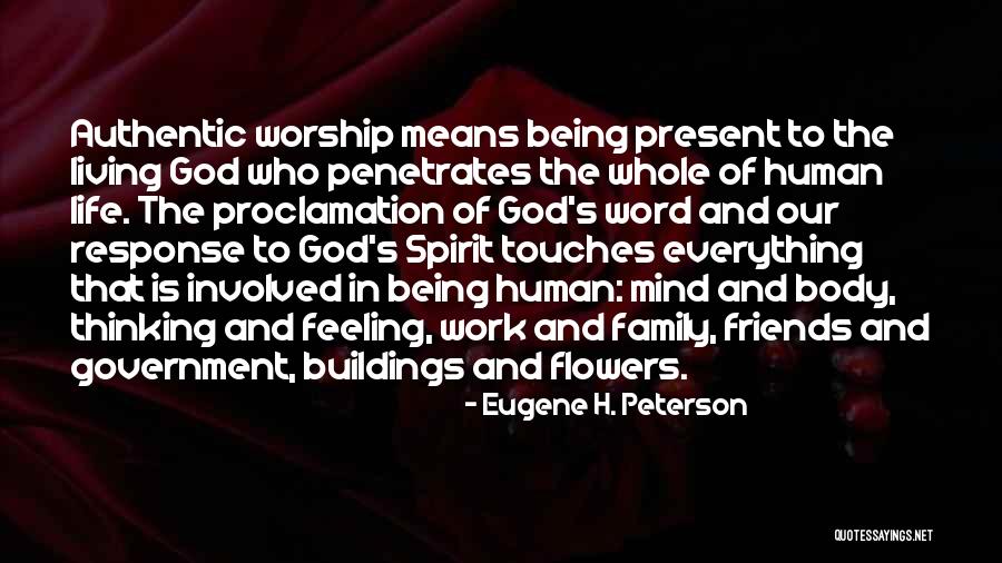 Flowers And Family Quotes By Eugene H. Peterson Flowers And Family Quotes By Eugene H. Peterson