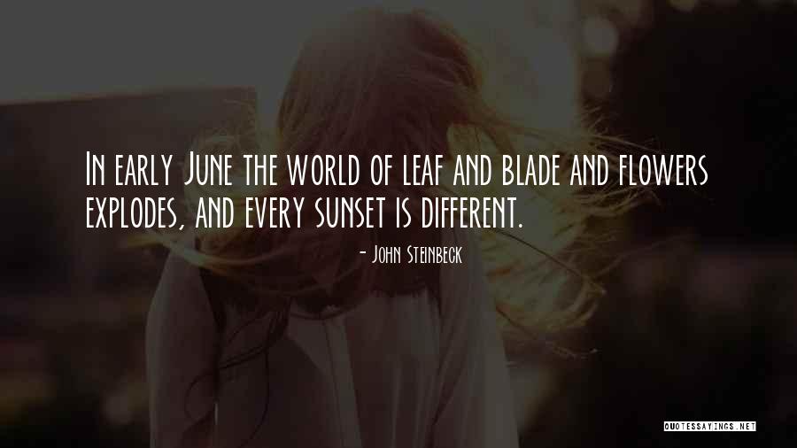 Flowers And The World Quotes By John Steinbeck Flowers And The World Quotes By John Steinbeck