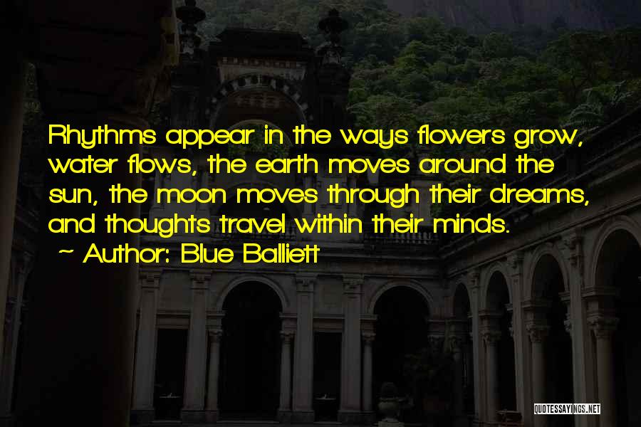 Flowers And Water Quotes By Blue Balliett